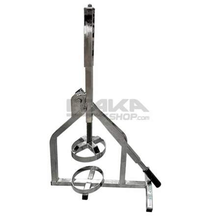 TYRE IRON WITH RACK AND PINION