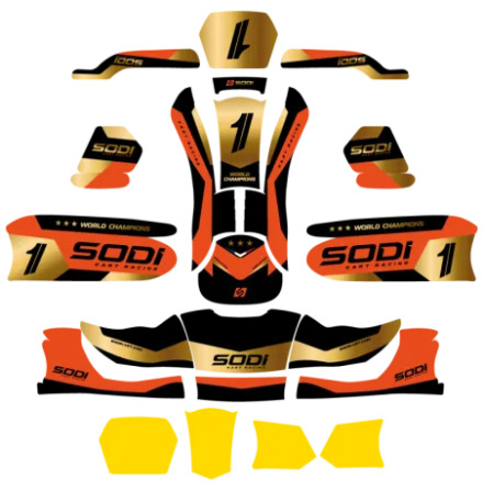STICKERS SODI WORLD CHAMPION 2025