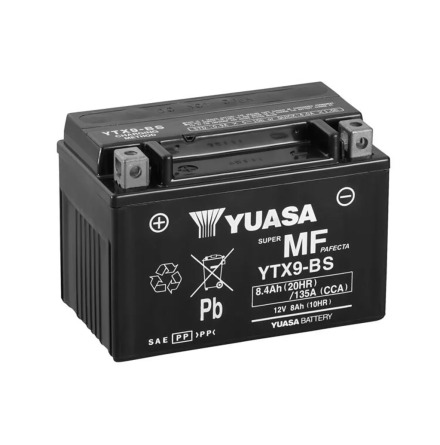 YUASA 12V YTX9-BS BATTERI